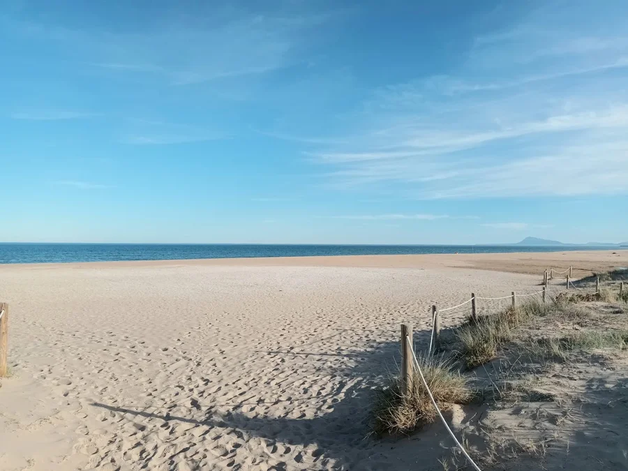 Playa de Xeraco cerca de gandia