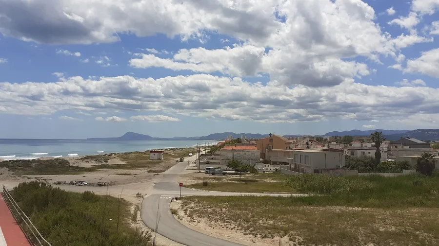 acceso a la playa venecia