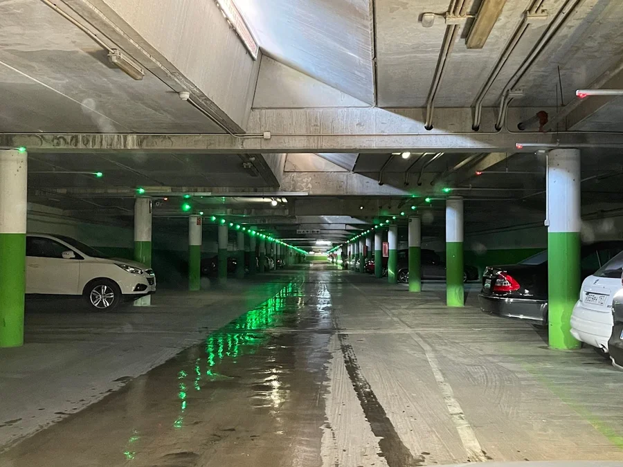 aparcamiento playa de gandia