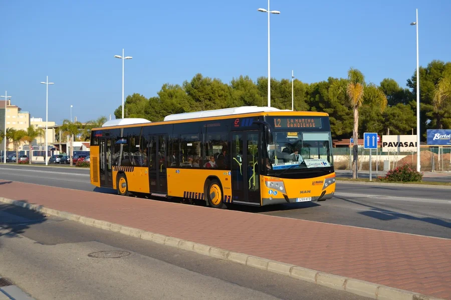 Bus La Marina Gandía