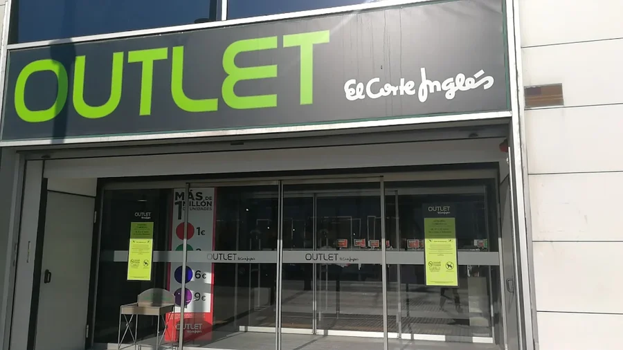 centro comercial corte ingles outlet gandia