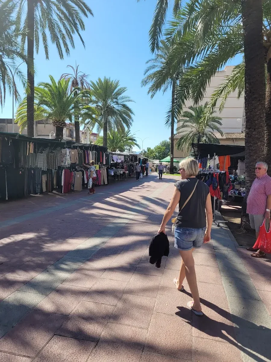 mercadillo de los jueves gandia playa