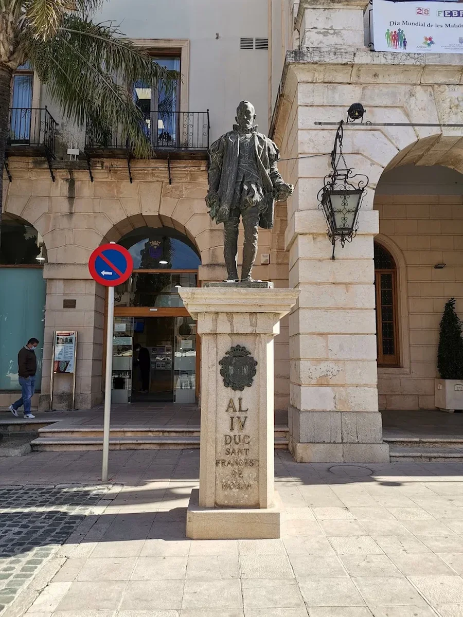 La Estatua de Francisco de Borja
