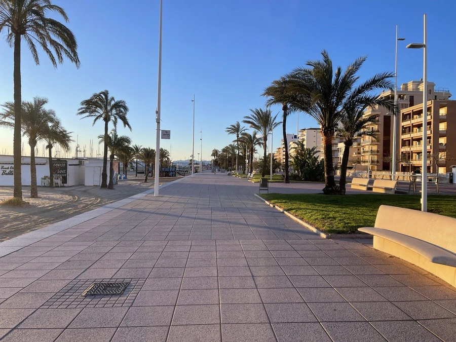 paseo maritimo gandia