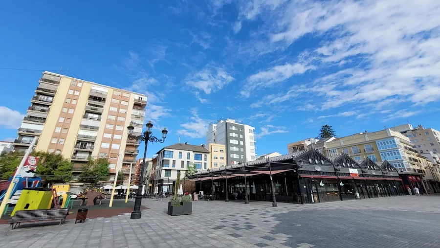plaza del prado en gandia